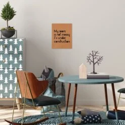 Messy Room Metal Wall Art, 8x10 -Comforters Sales messy room metal wall art 8x10 2