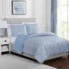 Montana 3-Piece Blue Quilt Set, Full/Queen