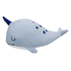 Narwhal Plush Throw Pillow
