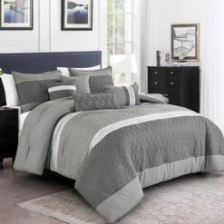 Parker 7Pc King Comforter Set