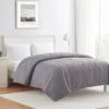 Path Geo Pinsonic Quilt King Grey -Comforters Sales path geo pinsonic quilt king grey
