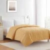 Path Geo Pinsonic Quilt Twin Yellow -Comforters Sales path geo pinsonic quilt twin yellow