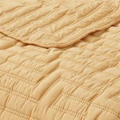 Path Geo Pinsonic Quilt Twin Yellow -Comforters Sales path geo pinsonic quilt twin yellow 3