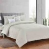 Pleya 5-Piece Slender Pintuck Comforter Set, Queen -Comforters Sales pleya 5 piece slender pintuck comforter set queen