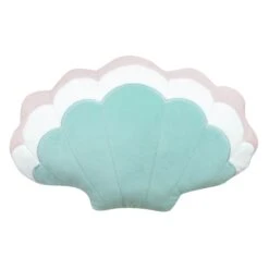Scallop Shell Plush Throw Pillow
