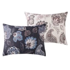 Shadie 8-Piece Navy Comforter Set, King -Comforters Sales shadie 8 piece navy comforter set king 2