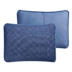 Smart Restart 2-Piece Devyn Blue Printed Quilt Set, Twin -Comforters Sales smart restart 2 piece devyn blue printed quilt set twin 2