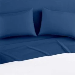 Smart Restart 6-Piece Blue Collegiate Striped Essential Comforter Set, Twin/Twin XL -Comforters Sales smart restart 6 piece blue collegiate striped essential comforter set twin twin xl 7