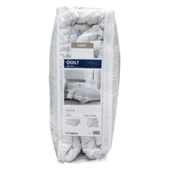 Susana Taupe 3-Piece King Quilt Set -Comforters Sales susana taupe 3 piece king quilt set 2