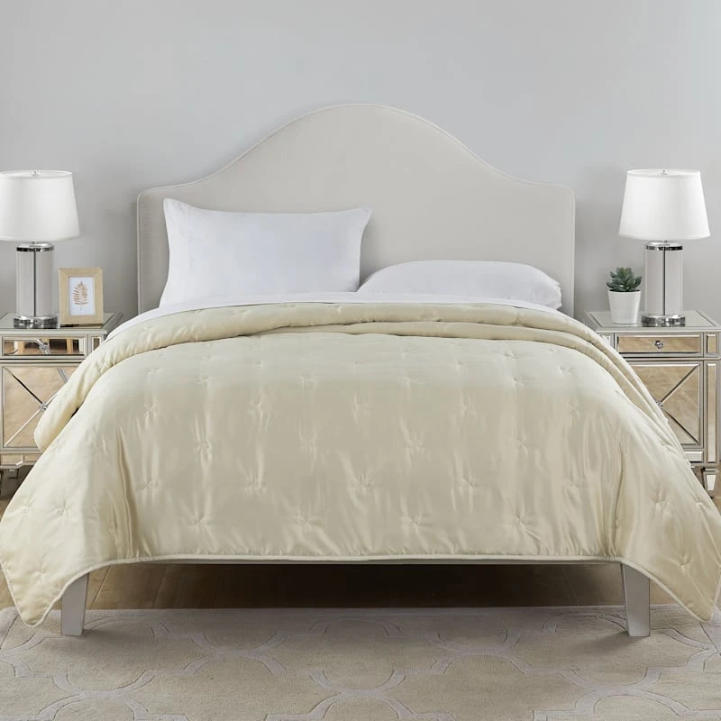 Taupe Tufted Quilt, King 4 Taupe Tufted Quilt, King - Image 2