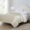 Taupe Tufted Quilt, King -Comforters Sales taupe tufted quilt king