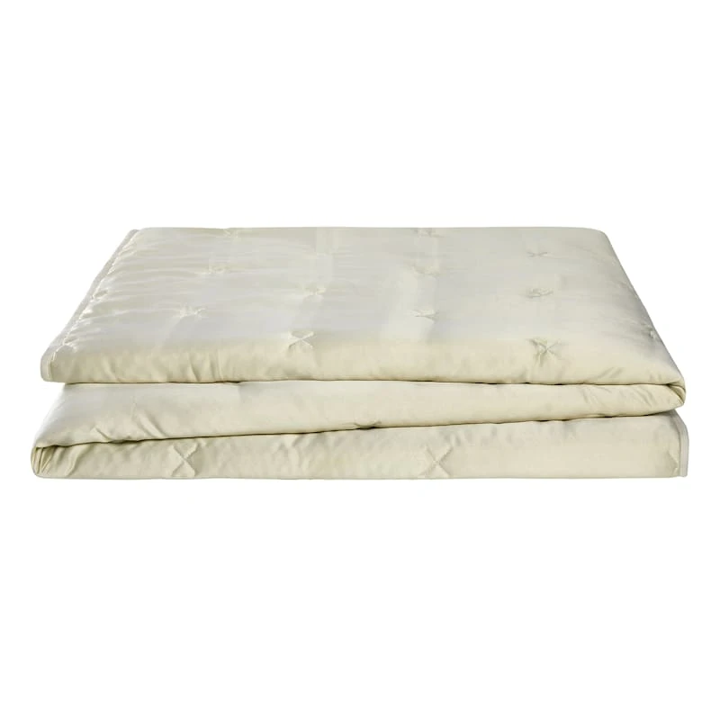Taupe Tufted Quilt, King 5 Taupe Tufted Quilt, King - Image 3