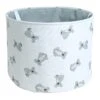 Tiny Dreamers Aussie Koala Print Round Storage Bin, Small