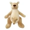 Tiny Dreamers Kangaroo Shaped Plush Pillow -Comforters Sales tiny dreamers kangaroo shaped plush pillow