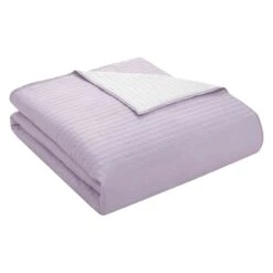 Tiny Dreamers Purple Reversible Quilt, Full/Queen