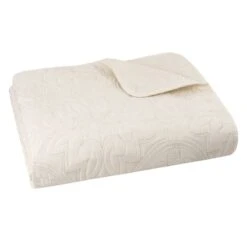 Tracey Boyd 3-Piece Relief White Quilt Set, King -Comforters Sales tracey boyd 3 piece relief white quilt set king 1