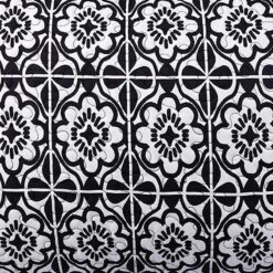 Tracey Boyd 3-Piece Talavera Black & White Quilt Set, King -Comforters Sales tracey boyd 3 piece talavera black white quilt set king 3