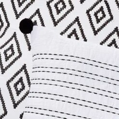 Tracey Boyd 5-Piece White Tassel Hem Comforter Set, King -Comforters Sales tracey boyd 5 piece white tassel hem comforter set king 4