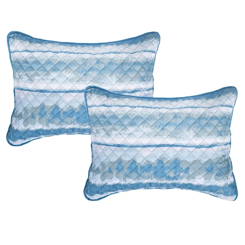 Ty Pennington 3-Piece Shibori Quilt Set, King 5 Ty Pennington 3-Piece Shibori Quilt Set, King - Image 3