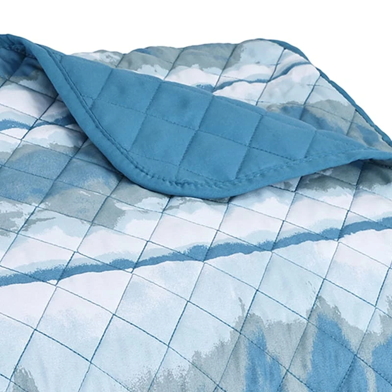 Ty Pennington 3-Piece Shibori Quilt Set, King 7 Ty Pennington 3-Piece Shibori Quilt Set, King - Image 5