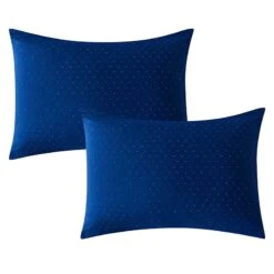 Ty Pennington 5-Piece Blue Dot Clip Comforter Set, Full/Queen -Comforters Sales ty pennington 5 piece blue dot clip comforter set full queen 2